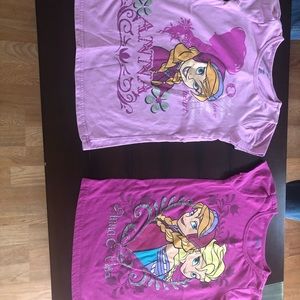 Girls long and short sleeve shirt
